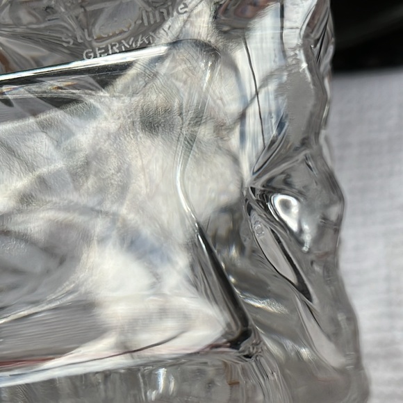 Vintage Rosenthal crystal Bag Vase - Picture 7 of 8